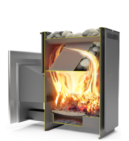 Печь Теплодар Сибирь 20 ЛК