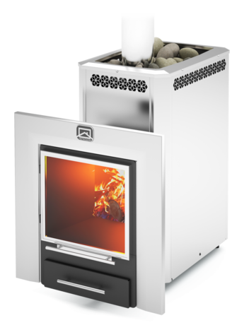 Печь Теплодар Сибирь-панорама 20 ЛНЗ