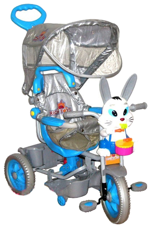 Велосипед для малыша FAMILY цветной заяц F-95512 S/T