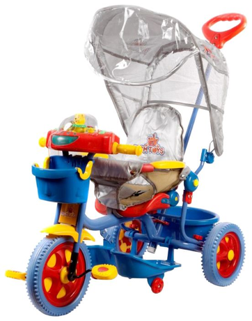 Велосипед для малыша FAMILY  пианино с мишкой F-96922 S/T