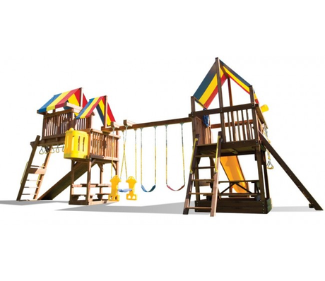 Детский городок Rainbow Play Systems  Sunshine Clubhouse with Tower WR