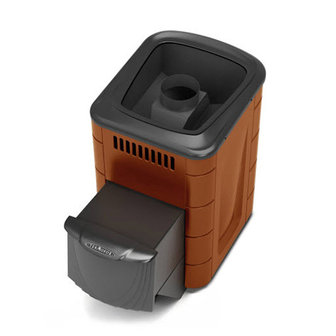 Печь TMF Компакт Inox терракота