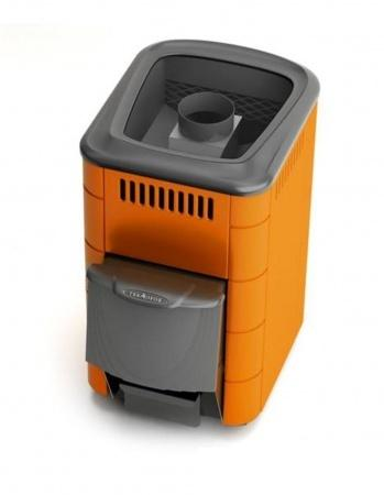 Печь TMF Компакт Inox терракота, короткий топливный канал