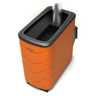 Печь TMF Тунгуска XXL терракота, т/обменник