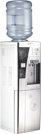 Кулер Aqua Work TY-LYR3B/С серебристый/цветочный узор