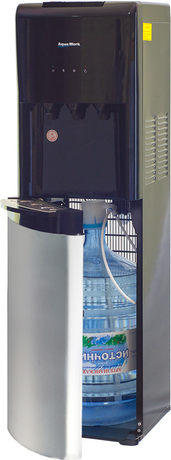 Кулер Aqua Work YL1245S черный/стальной