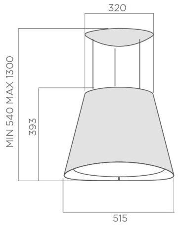 Вытяжка кухонная Elica EASY IX/F/50