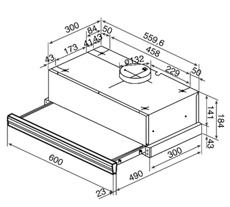 Вытяжка кухонная Teka  CNL 6415 WH