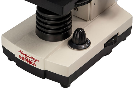 Микроскоп Микромед Эврика 40х–1280х с видеоокуляром, в кейсе