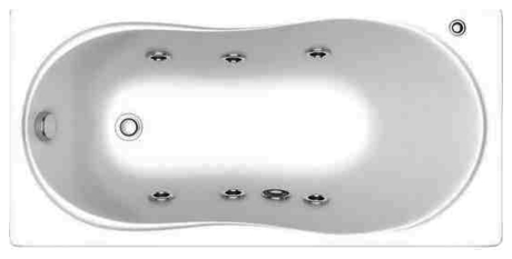 Ванна  BAS Ибица 150х70  без гидромассажа