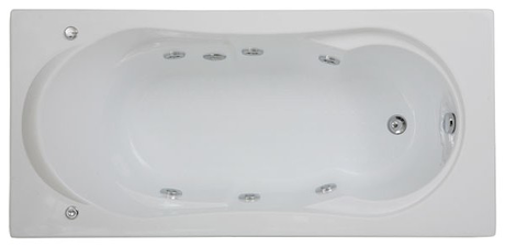 Ванна  BAS Ахин 170х80  без гидромассажа
