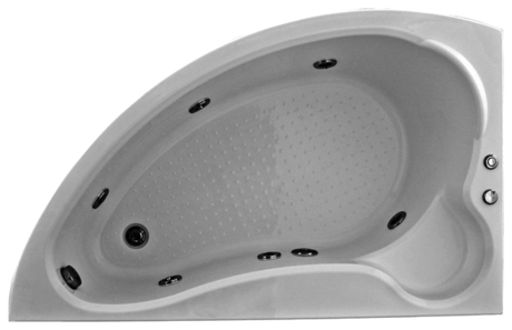 Ванна  BAS Вектра 150х90 правая  без гидромассажа