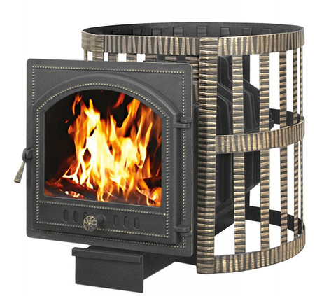 Печь Везувий Легенда чугун