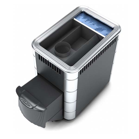 Печь TMF Компакт, бак, антрацит, нерж.вставки