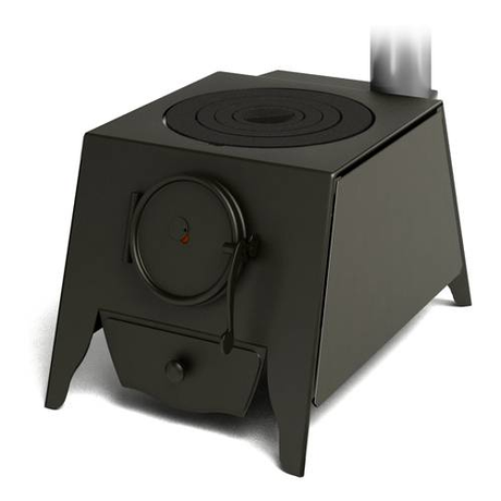 Печь TMF Селенга Лайт чугунная плита