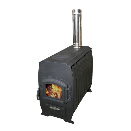 Печь УЗПО Теплушка В ЧД 300 с чугунной дверкой