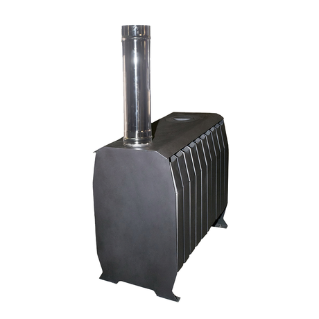 Печь УЗПО Теплушка В ЧД 300 с чугунной дверкой