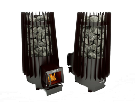 Печь Grill'D Cometa 180 window black