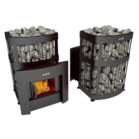 Печь Grill'D Fortuna 200G window black