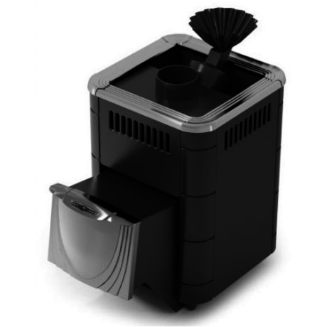 Печь TMF Гейзер микра 2017 сarbon ДН ЗК антрацит