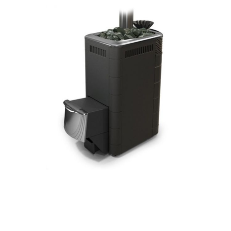 Печь TMF Гейзер XXL 2017 Inox ДН ЗК антрацит