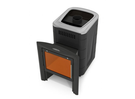 Печь TMF Компакт 2017 сarbon витра антрацит