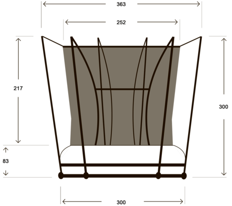 Батут Hasttings Space