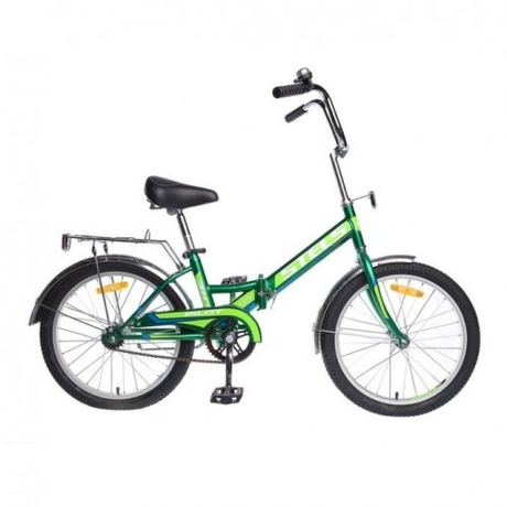 Велосипед STELS  Pilot 310 20 Z011 (2018) зеленый/желтый