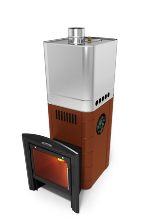 Печь TMF Бирюса 2013 Carbon Витра ЗК терракота