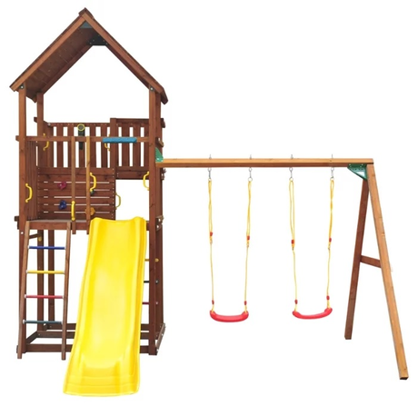 Детский городок Jungle Gym  Palace + Swing Module Xtra