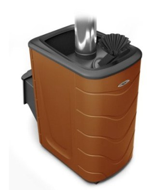 Печь TMF Гейзер Супер Inox ДА ЗК терракота