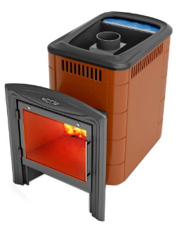 Печь TMF Компакт 2013 Carbon Витра Б терракота