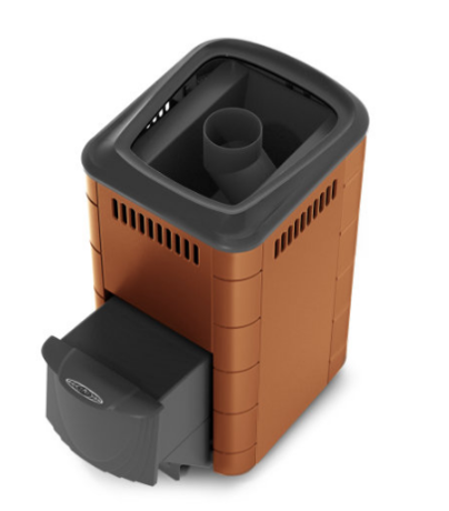 Печь TMF Тунгуска 2017 Inox ДА терракота