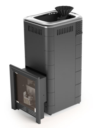 Печь TMF Таймыр XXL 2017 Carbon БСЭ ЗК антрацит