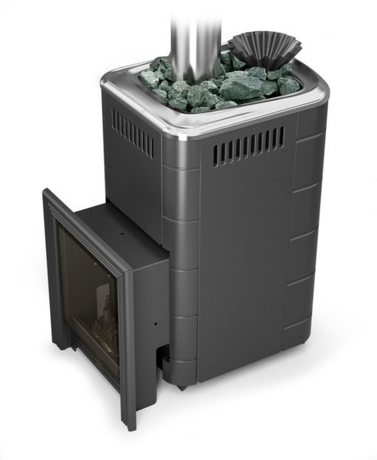 Печь TMF Таймыр 2017 Inox БСЭ ЗК ТО антрацит