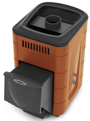 Печь TMF Компакт 2017 Carbon ДА ТО терракота