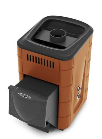 Печь TMF Компакт 2017 Inox ДА ТО терракота