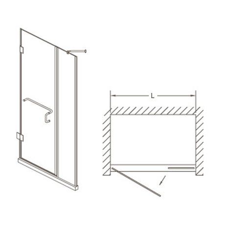 Душевое ограждение Orans OLS-1602L-1400