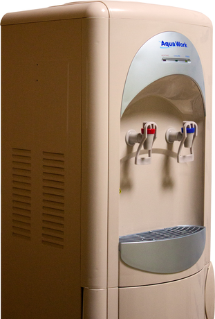 Кулер Aqua Work 28L-B/B бежево-серебристый