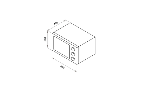 Мини-печь Maunfeld  СEMOA.456.RIB