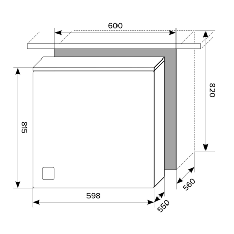 Встраиваемая посудомоечная машина LEX PM 6063 A 