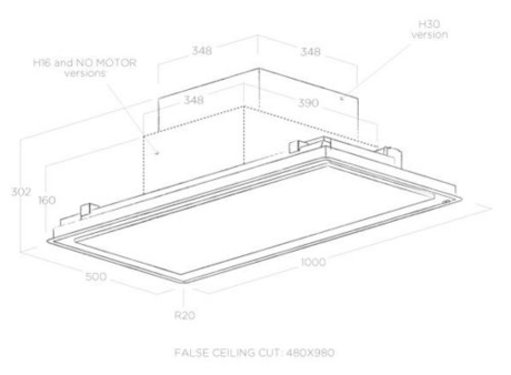 Вытяжка кухонная Elica ILLUSION H16 PAINT/A/100