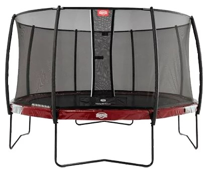 Батут Berg  Elite + Safety Net Deluxe 430 красный
