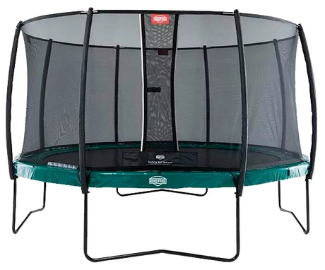 Батут Berg  Elite + Safety Net Deluxe 430 зеленый