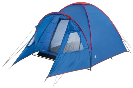 Палатка TREK PLANET  Bolzano 4 синий/красный