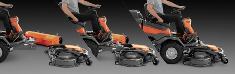 Садовый трактор Husqvarna  R420TsX AWD 