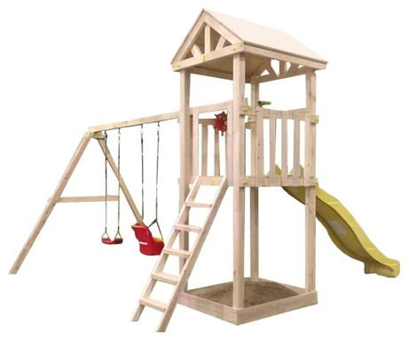 Детский городок IgraGrad Панда Фани с качелями