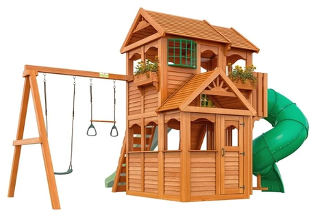 Детский городок IgraGrad Клубный домик 3 с трубой