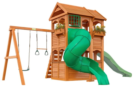 Детский городок IgraGrad Клубный домик 2 с трубой