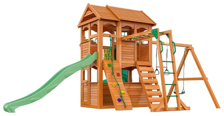 Детский городок IgraGrad Клубный домик 2 с трубой и рукоходом